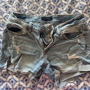 Light Blue Denim shorts Aeropostale